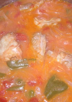 チーズがとけこむ☆鶏肉と夏野菜のトマト煮-レシピのメイン写真
