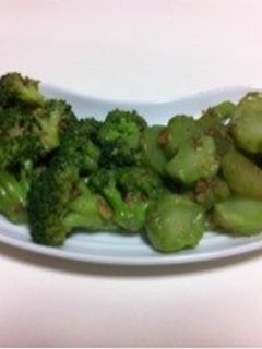 ブロッコリーのアンチョビ炒め-レシピのメイン写真