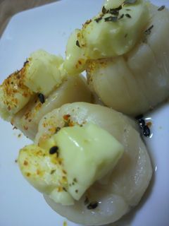 ホタテ焼き☆クリームチーズ乗せ-レシピのメイン写真