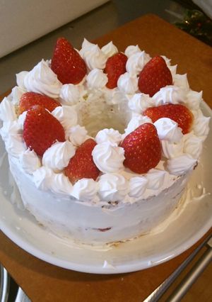 軽い口当たり☆シフォンｄeショートケーキ-レシピのメイン写真