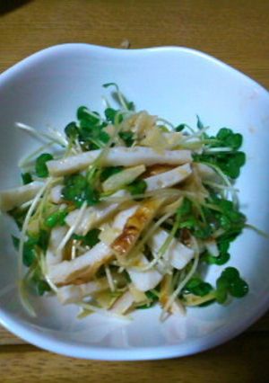 簡単！ちくわの和え物-レシピのメイン写真