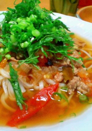 和風そうめん~トマトと茄子の青じそ風味~-レシピのメイン写真
