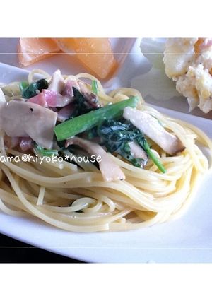 牛乳でもできるカルボナーラ-レシピのメイン写真