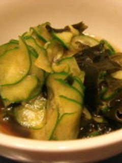 きゅうりとわかめの酢の物-レシピのメイン写真