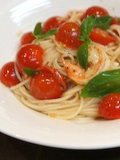 えびとトマトの冷製パスタ-レシピのメイン写真