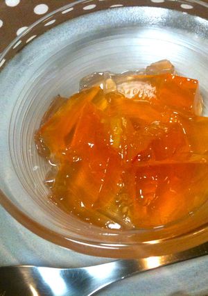 五味子茶はちみつゼリー-レシピのメイン写真