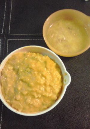 離乳食中期 3色マカロニのかぼちゃソース-レシピのメイン写真