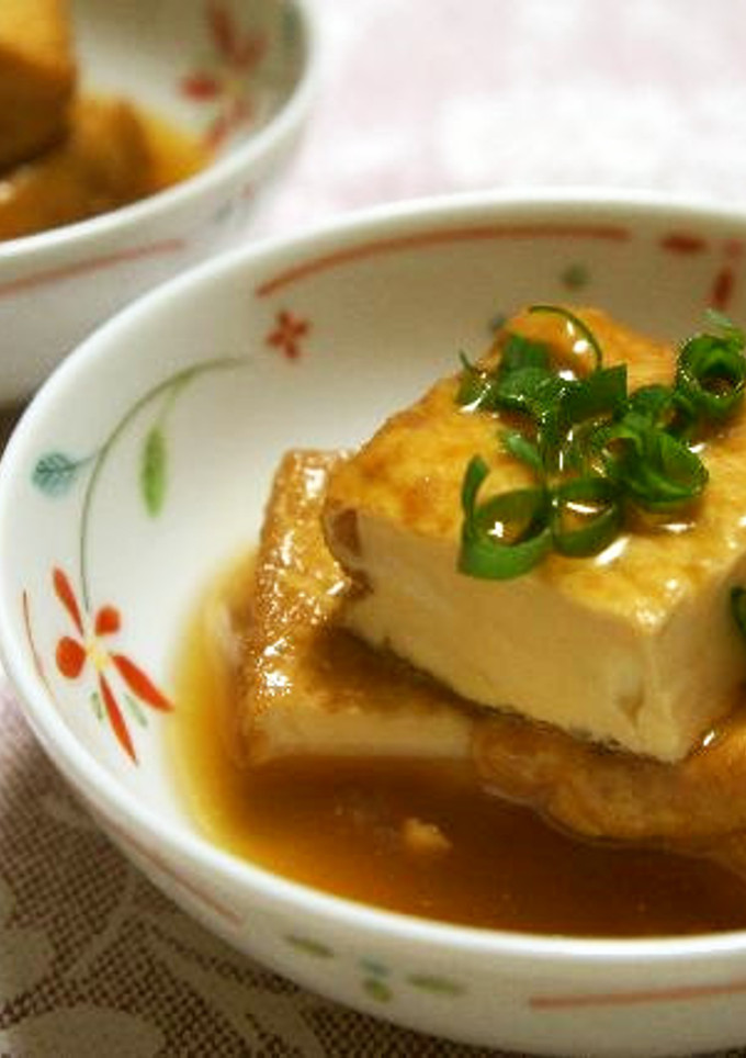 簡単☆厚揚げとめんつゆで揚げ出し豆腐風☆-レシピのメイン写真