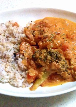 インド風「シーフードカレー」を作ってみた-レシピのメイン写真