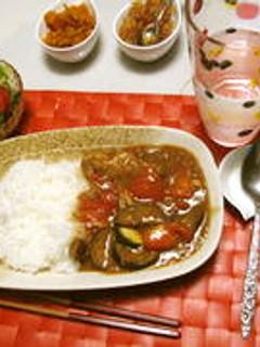 レトルトのカレーで夏野菜カレー♡-レシピのメイン写真