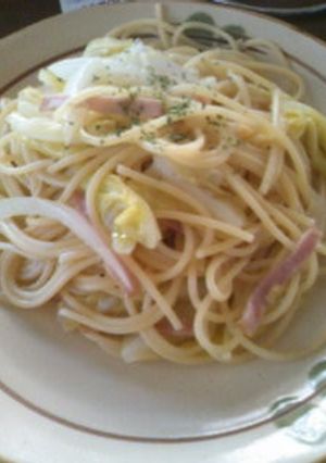 さっぱり☆レモン味パスタ(*^∇^*)-レシピのメイン写真