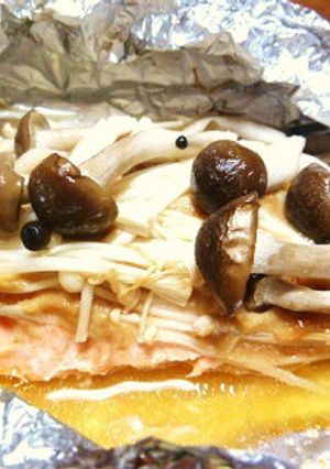 簡単で美味しい♪鮭のホイル蒸し-レシピのメイン写真