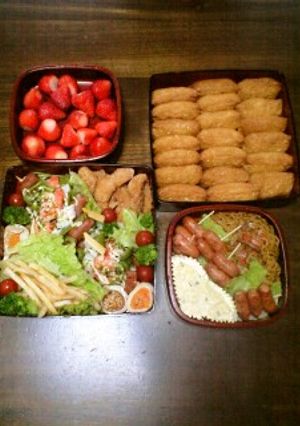 2011年『頑張れっ☆』運動会弁当-レシピのメイン写真