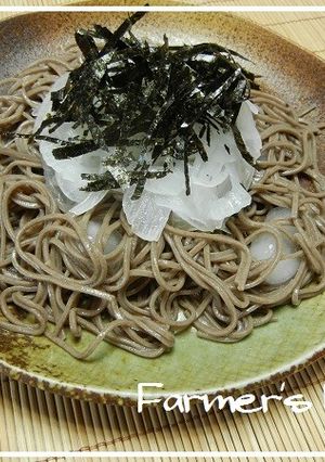 【農家のレシピ】玉ねぎざるそば-レシピのメイン写真