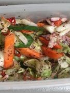 梅しそふりかけを使った漬け物-レシピのメイン写真