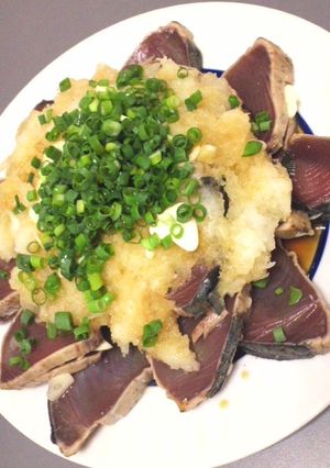 山盛りおろしの☆さっぱり鰹のたたき-レシピのメイン写真
