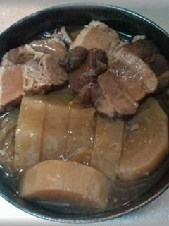 豚バラ肉と大根の炊き合わせ-レシピのメイン写真