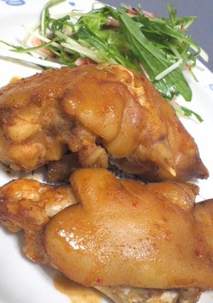 こってり甘辛濃厚☆焼き豚足-レシピのメイン写真