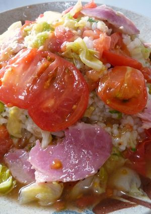 あんかけつるんとトマトチャーハン-レシピのメイン写真