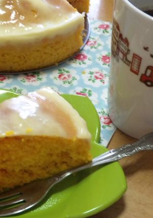 混ぜるだけのキャロットケーキにもう１手間-レシピのメイン写真