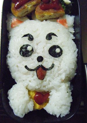 ☆キャラ弁☆　銀魂●○定春○●-レシピのメイン写真