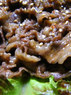 韓国風焼き肉-レシピのメイン写真