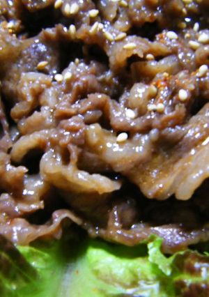韓国風焼き肉-レシピのメイン写真