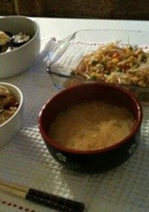 新玉ねぎのお味噌汁-レシピのメイン写真