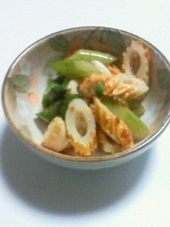 [簡単]アスパラとちくわのあえ物-レシピのメイン写真