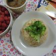朝食にお勧め!「チーズinチャーハン」