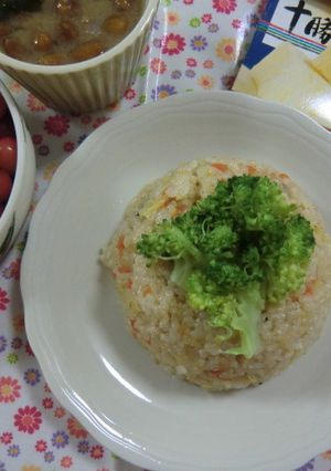 朝食にお勧め！「チーズinチャーハン」-レシピのメイン写真
