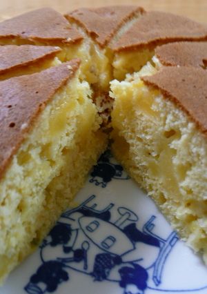 炊飯器りんごケーキ-レシピのメイン写真