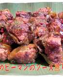 肉詰めピーマンのソース照り焼き♪