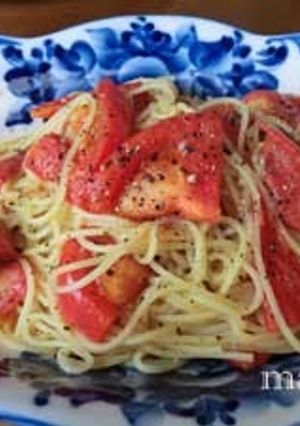 トマトとアンチョビのパスタ-レシピのメイン写真