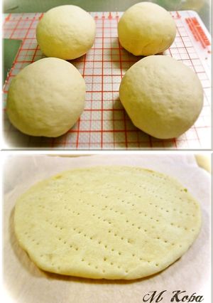 冷凍保存できるピザ生地-レシピのメイン写真