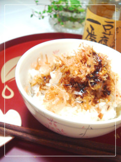 ご飯がススム♫かつお節醤油ご飯-レシピのメイン写真