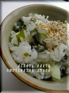 わかめとシラスの混ぜご飯-レシピのメイン写真