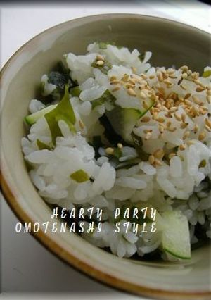 わかめとシラスの混ぜご飯-レシピのメイン写真
