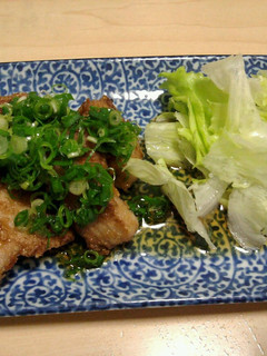 まぐろのからあげ ねぎいっぱいポン酢-レシピのメイン写真