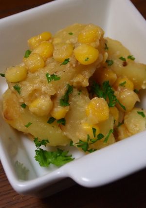 じゃがコーンみそマヨ焼き-レシピのメイン写真