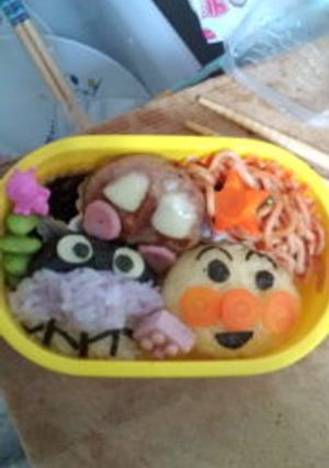 キャラ弁☆アンパンマンヾ(^▽^)ノ-レシピのメイン写真