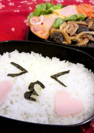 記念日やバレンタインに簡単キャラ弁♪-レシピのメイン写真