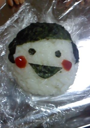 ぱっつんつんおにぎりチャン♪-レシピのメイン写真