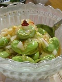 そら豆のスイートチリマリネ-レシピのメイン写真