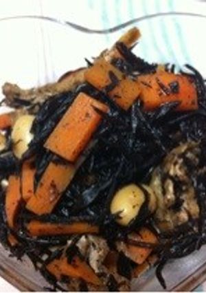 ひじきのあら煮-レシピのメイン写真