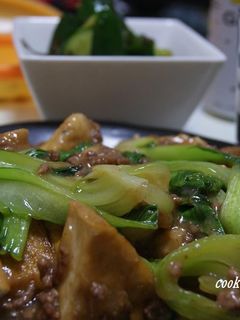 青梗菜と厚揚げのそぼろあん-レシピのメイン写真