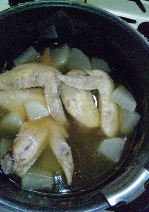 大根と手羽先煮-レシピのメイン写真