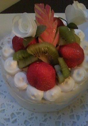 特別な日のbirthday cake-レシピのメイン写真