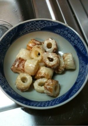 超簡単ごはんのおかず！ちくわのマヨ焼き-レシピのメイン写真