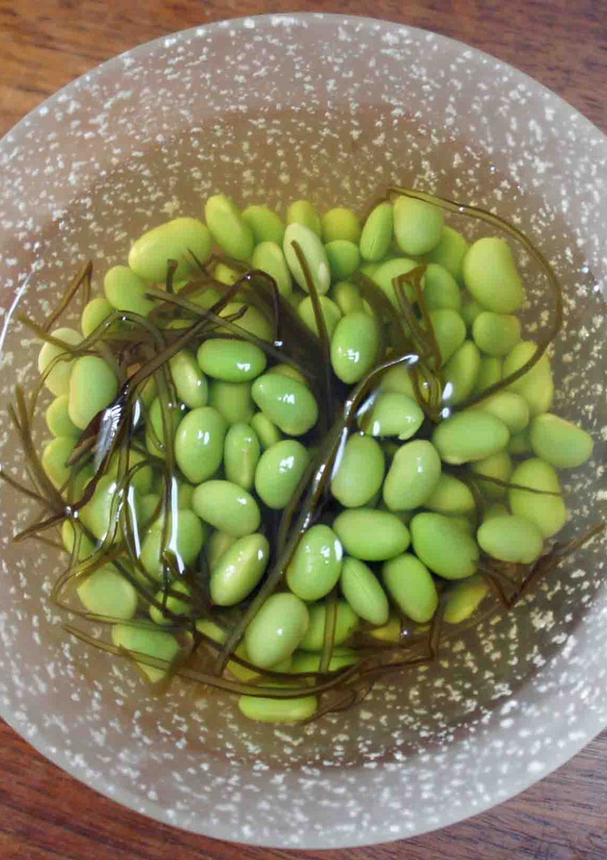 昆布と枝豆の浅漬け-レシピのメイン写真